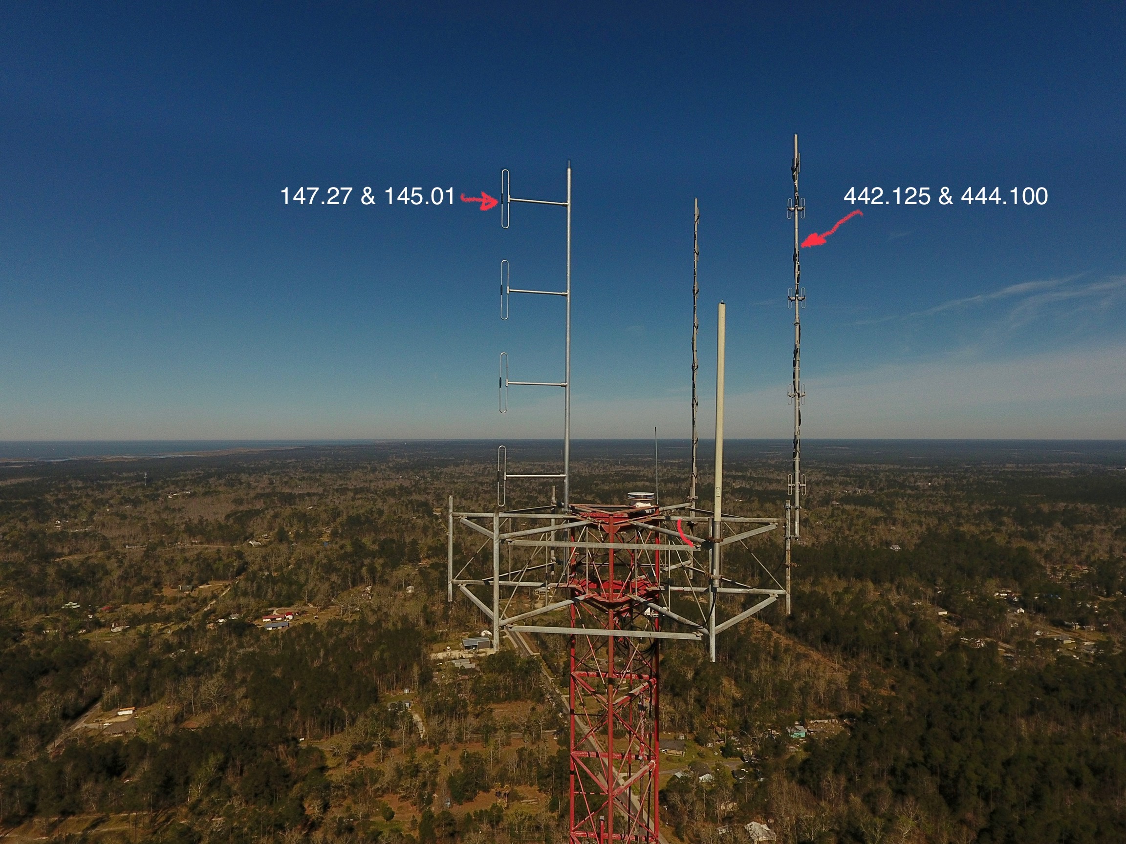 Ozone Amateur Radio Club Club Repeaters